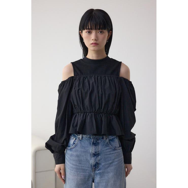 オフショルレイヤードブラウス | AZUL BY MOUSSY | 詳細画像16 