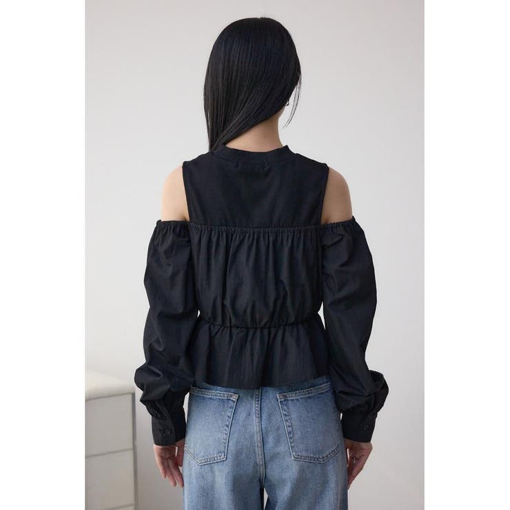 オフショルレイヤードブラウス | AZUL BY MOUSSY | 詳細画像18 
