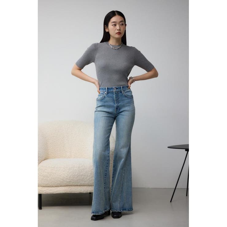 デザインフレアデニム[品番：AZLW0022433]｜AZUL BY MOUSSY（アズール