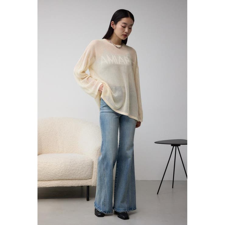 デザインフレアデニム[品番：AZLW0022433]｜AZUL BY  MOUSSY（アズールバイマウジー）のレディースファッション通販｜SHOPLIST（ショップリスト）