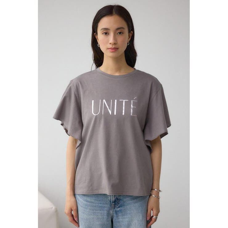 ラッフルスリーブロゴTシャツ | AZUL BY MOUSSY | 詳細画像33 