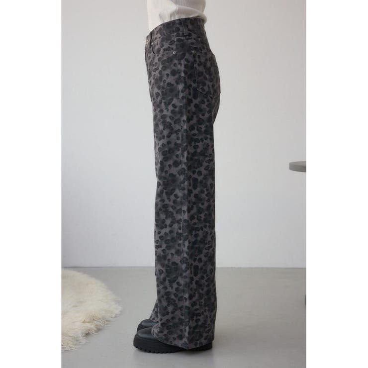 AZUL DENIM 起毛ツイルレオパードデニム | AZUL BY MOUSSY | 詳細画像6 