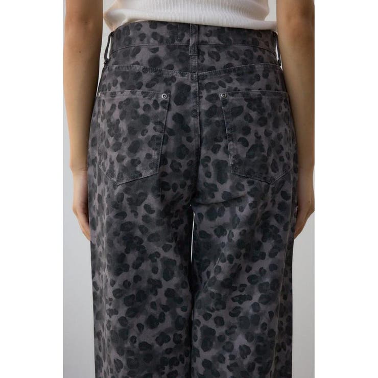 AZUL DENIM 起毛ツイルレオパードデニム | AZUL BY MOUSSY | 詳細画像9 