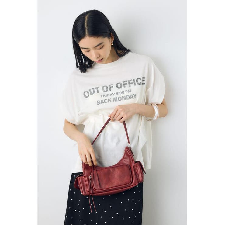 アウトポケットフェイクレザーバッグ | AZUL BY MOUSSY | 詳細画像14 
