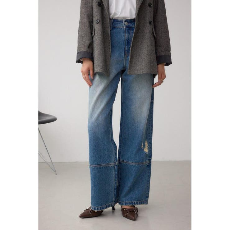 BLU | AZUL DENIM ヴィンテージダメージデニム | AZUL BY MOUSSY