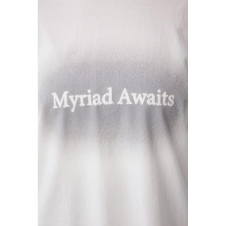 グラデーションロゴルーズロングTシャツ | AZUL BY MOUSSY | 詳細画像9 