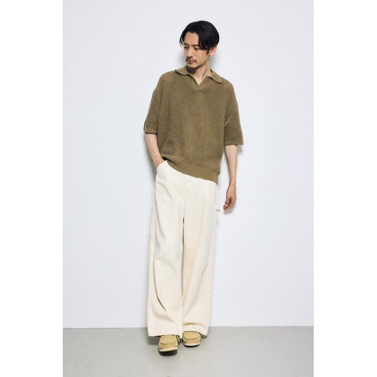 メッシュスキッパーポロシャツ | AZUL BY MOUSSY | 詳細画像24 