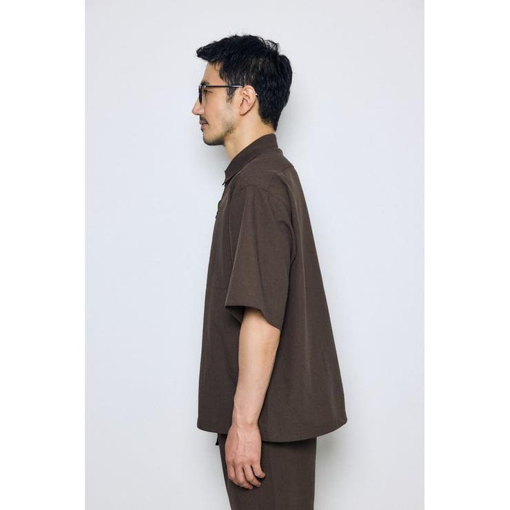 テックジャガードアクション半袖シャツ | AZUL BY MOUSSY | 詳細画像18 