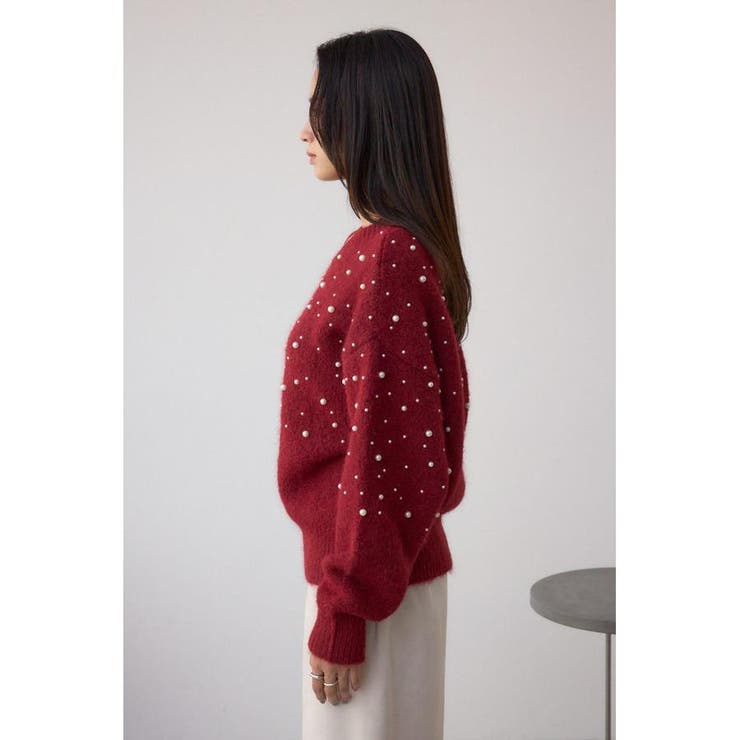 パールビジューニットトップス | AZUL BY MOUSSY | 詳細画像26 