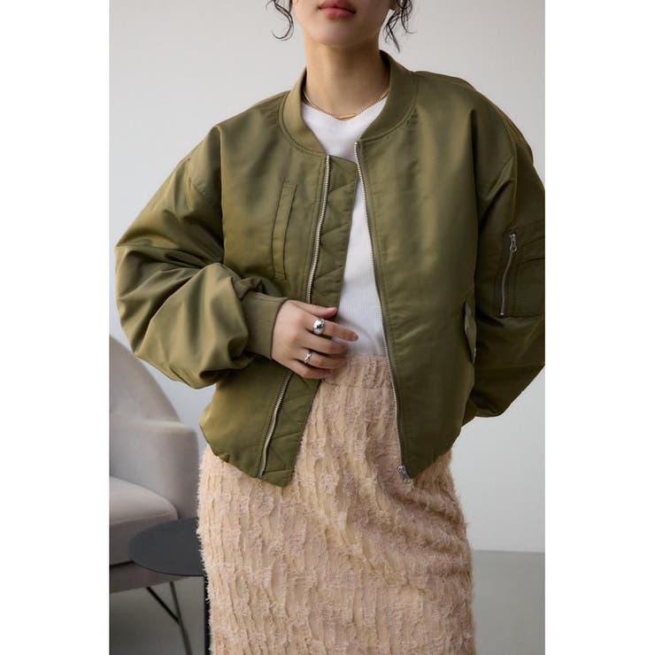 KHA | シャーリングMA-1 | AZUL BY MOUSSY