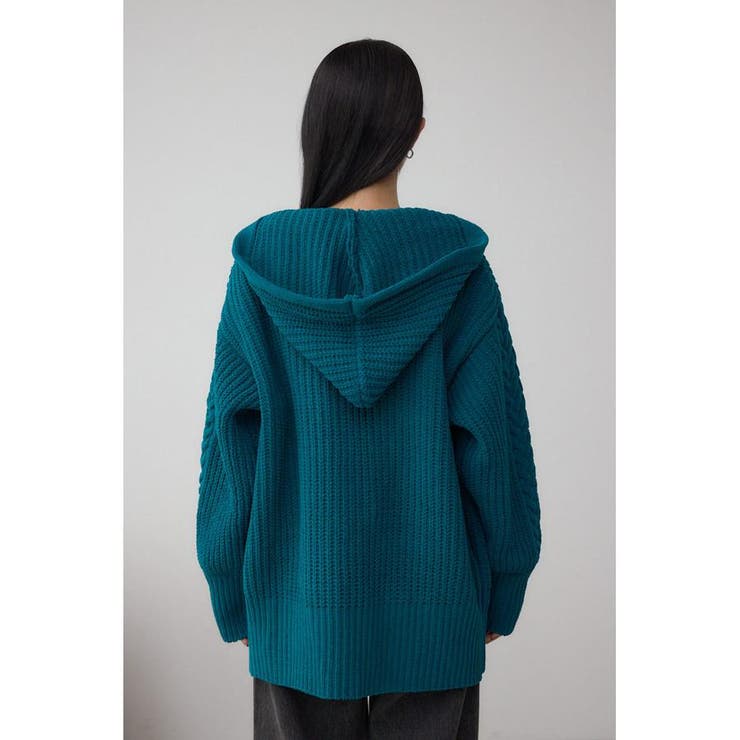 マットモールフードトッパーカーデ | AZUL BY MOUSSY | 詳細画像33 