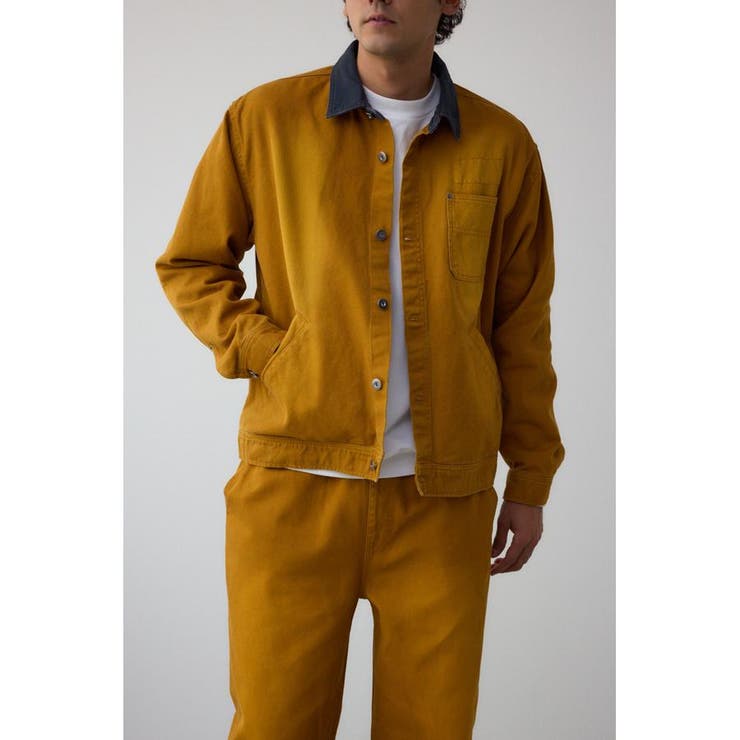 BEG | ヴィンテージアーミーダックブルゾン | AZUL BY MOUSSY