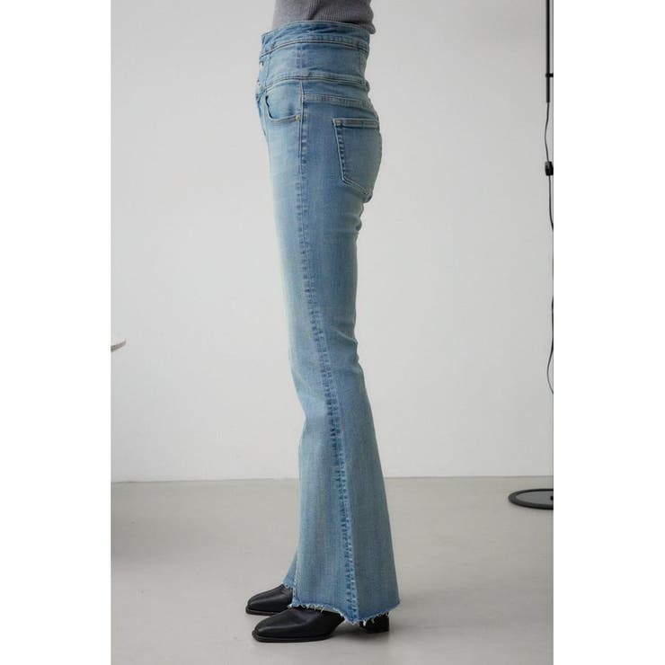 AZUL DENIM ハイウエストボタンフレアデニム | AZUL BY MOUSSY | 詳細画像18 