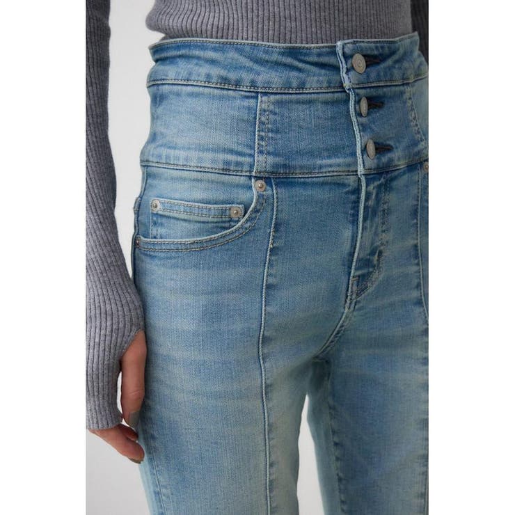 AZUL DENIM ハイウエストボタンフレアデニム | AZUL BY MOUSSY | 詳細画像23 
