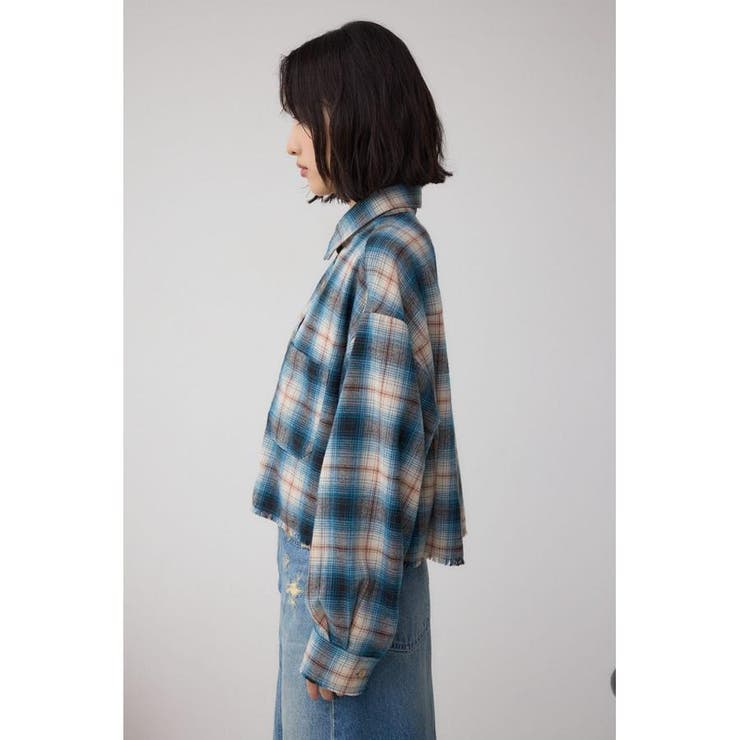 アソートフリンジチェックシャツ | AZUL BY MOUSSY | 詳細画像21 