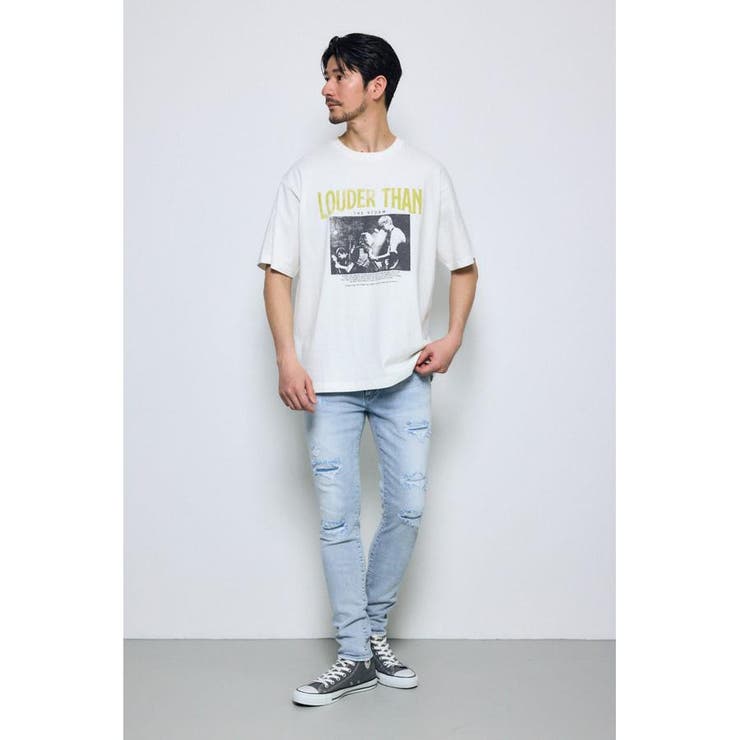 LOUNDER THAN Tシャツ | AZUL BY MOUSSY | 詳細画像4 