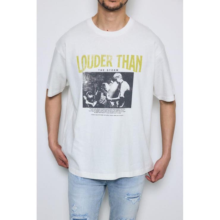 WHT | LOUNDER THAN Tシャツ | AZUL BY MOUSSY