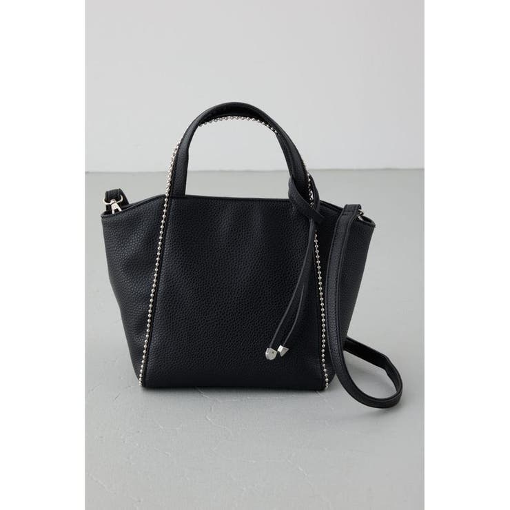 BLK | ボールチェーンミニトートバッグ | AZUL BY MOUSSY