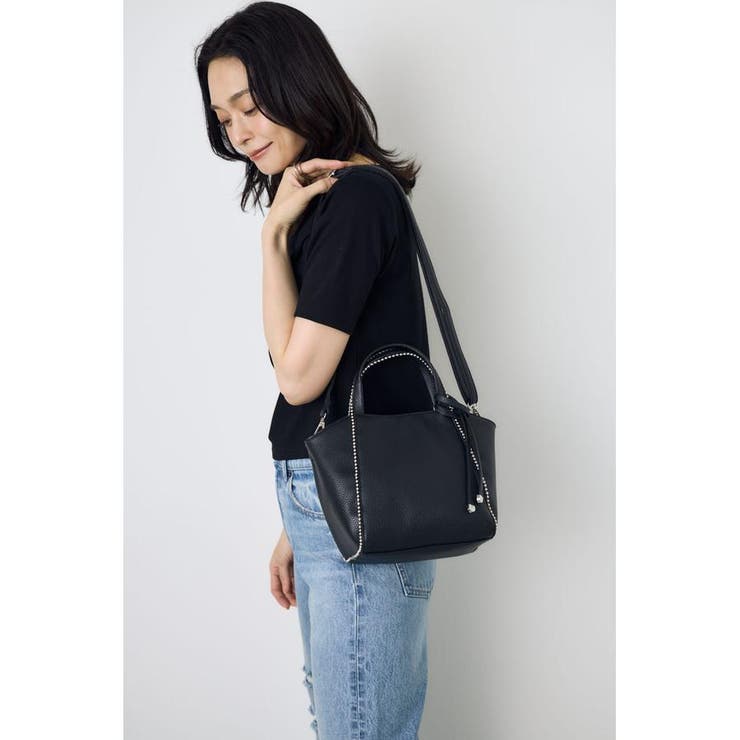 ボールチェーンミニトートバッグ | AZUL BY MOUSSY | 詳細画像13 