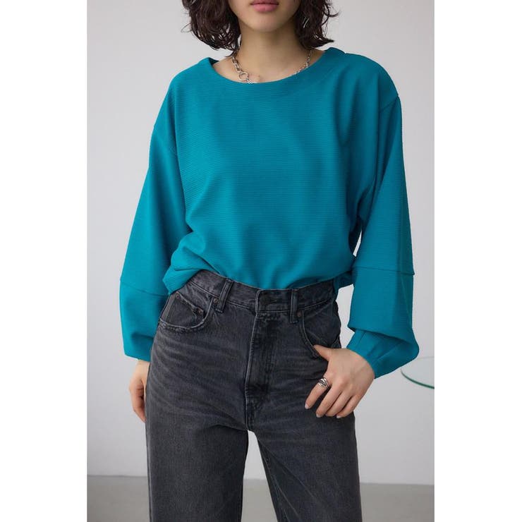 ボートネックカットトップス[品番：AZLW0023187]｜AZUL BY MOUSSY