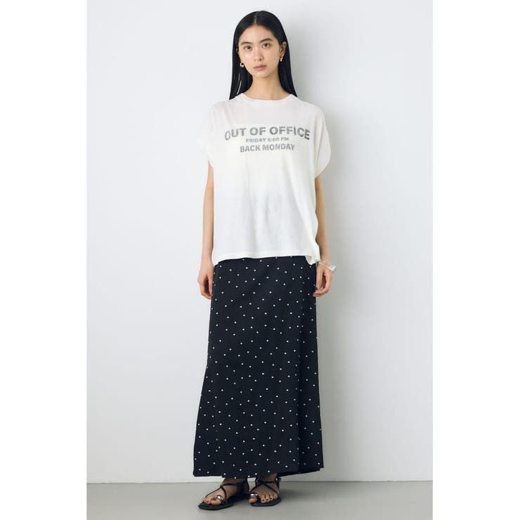 フレンチスリーブロゴプリントT | AZUL BY MOUSSY | 詳細画像7 