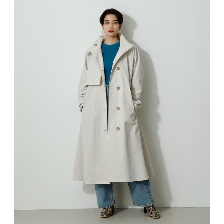 STAND COLLAR TRENCH COAT[品番：AZLW0019615]｜AZUL BY MOUSSY