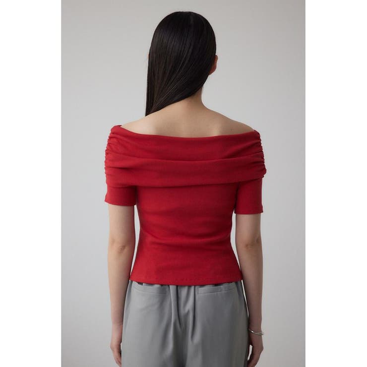 オフショルダーリブトップス | AZUL BY MOUSSY | 詳細画像36 