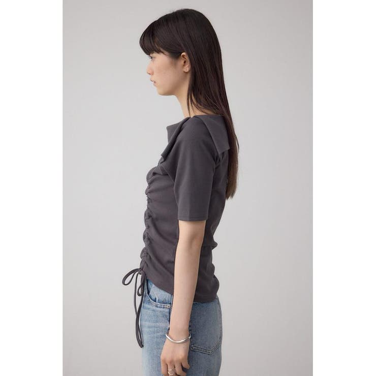 スクエアネックドロストカットトップス | AZUL BY MOUSSY | 詳細画像33 