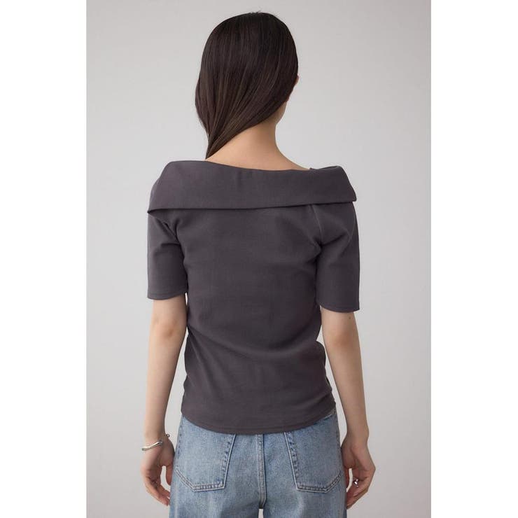 スクエアネックドロストカットトップス | AZUL BY MOUSSY | 詳細画像34 