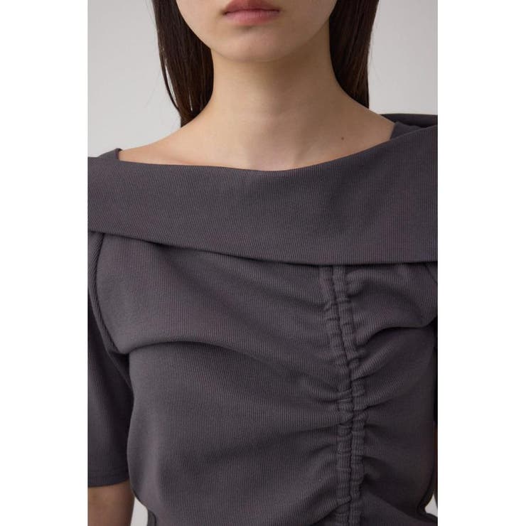 スクエアネックドロストカットトップス | AZUL BY MOUSSY | 詳細画像35 