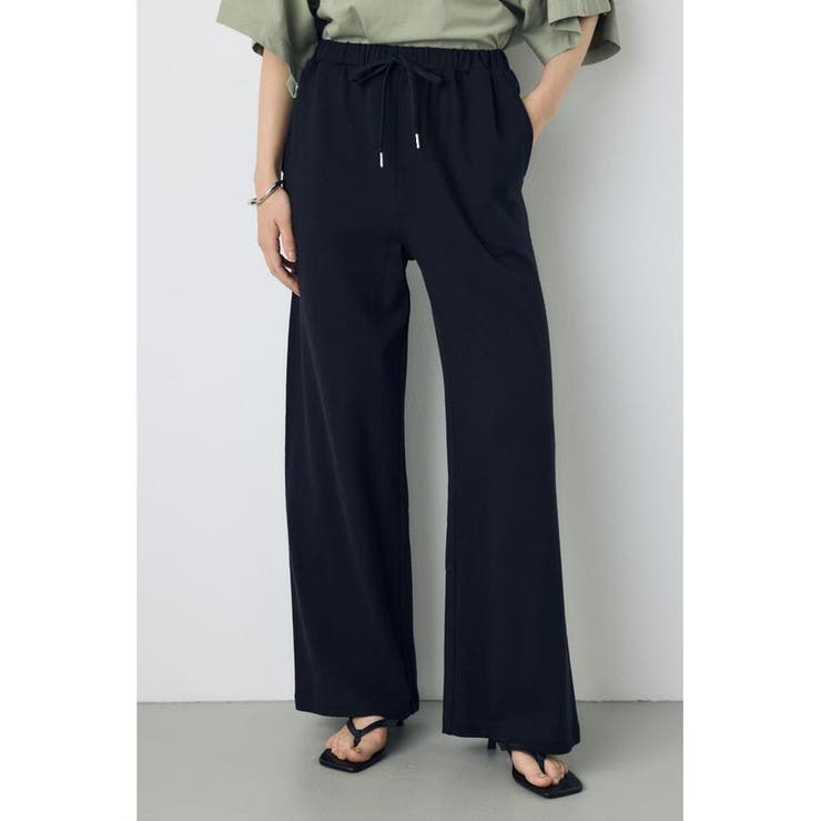 BLK | カットワイドパンツ | AZUL BY MOUSSY