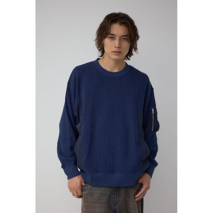オニワッフルスウィッチングトップス | AZUL BY MOUSSY | 詳細画像16 