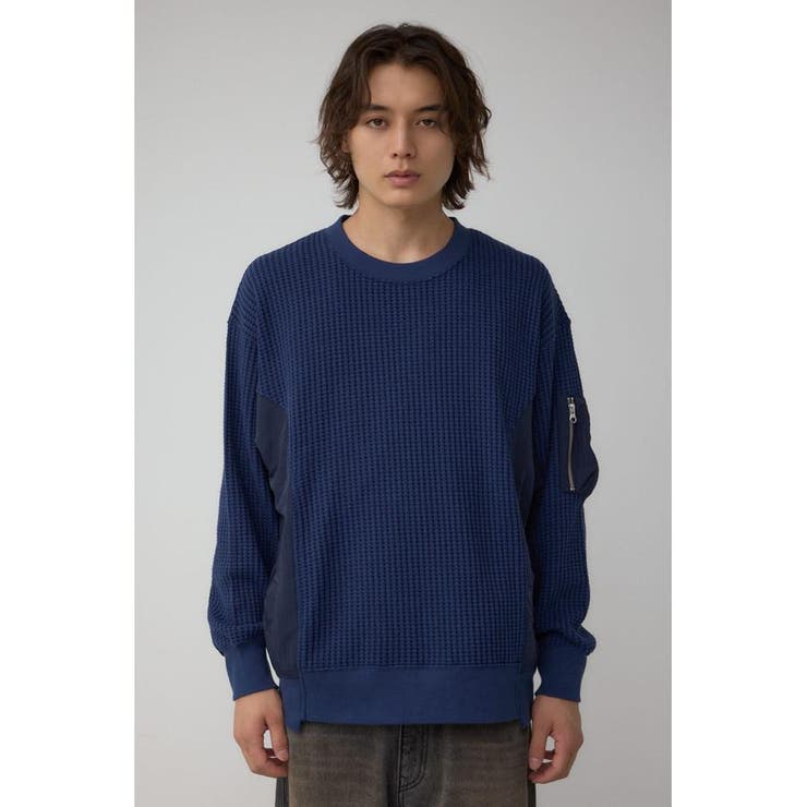 オニワッフルスウィッチングトップス | AZUL BY MOUSSY | 詳細画像18 