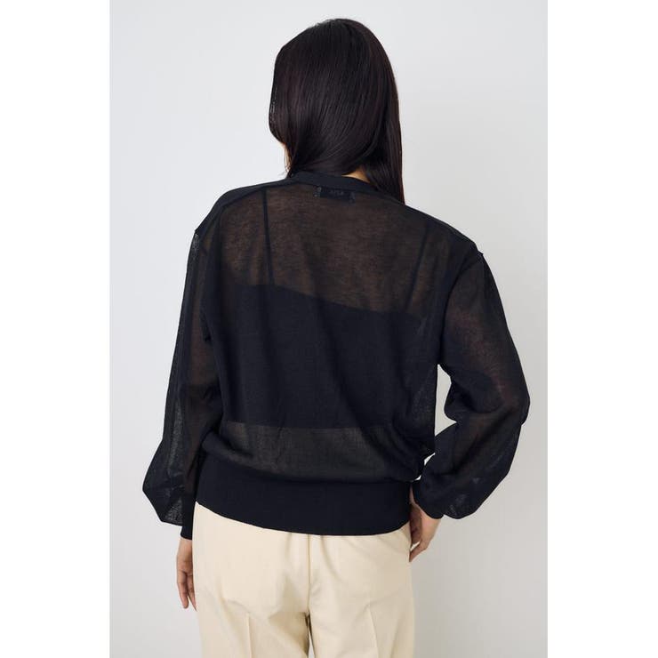 シアーニットカーディガン | AZUL BY MOUSSY | 詳細画像15 