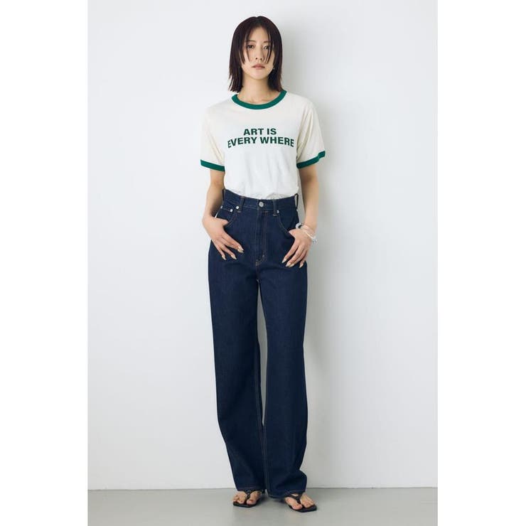 AZUL DENIM ハイウエストワイドデニム | AZUL BY MOUSSY | 詳細画像15 
