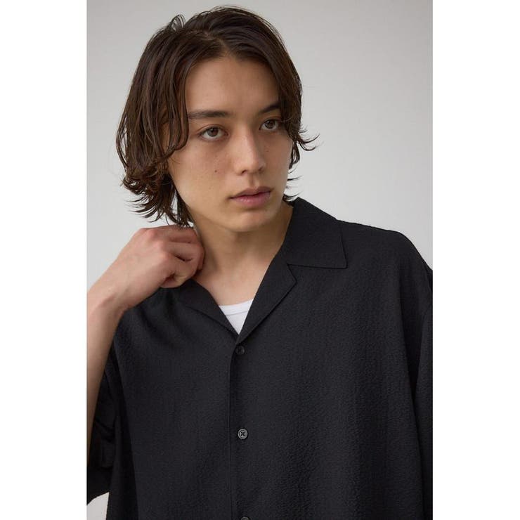 シアサッカーオーバーシャツ | AZUL BY MOUSSY | 詳細画像12 