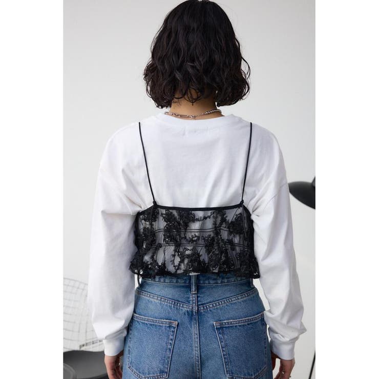 シアーレースビスチェ | AZUL BY MOUSSY | 詳細画像18 