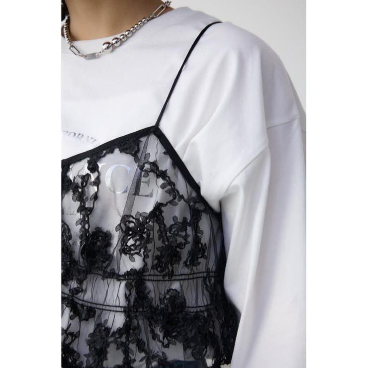 シアーレースビスチェ | AZUL BY MOUSSY | 詳細画像21 