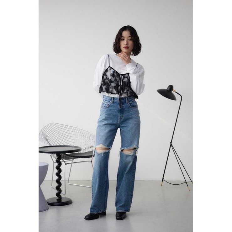 シアーレースビスチェ | AZUL BY MOUSSY | 詳細画像14 