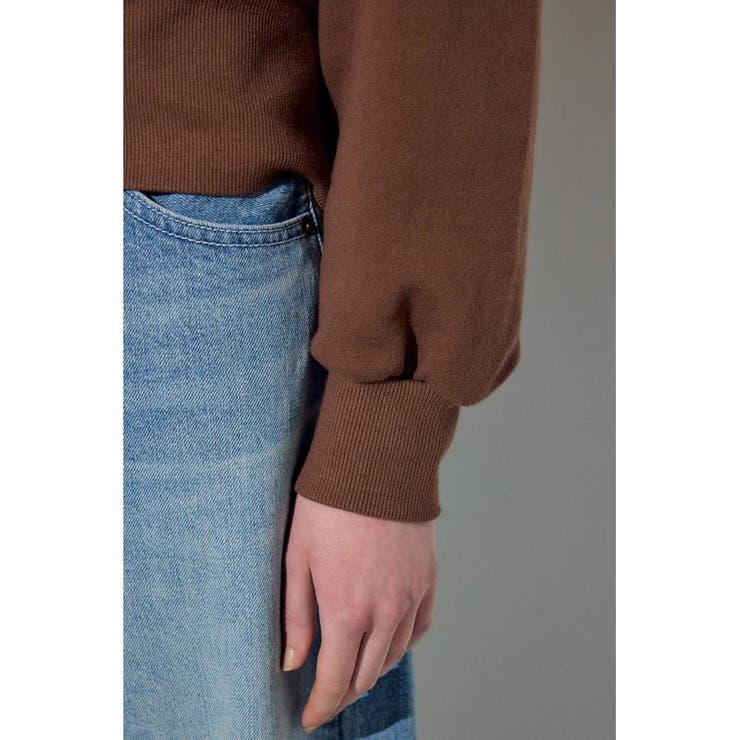 バイカラーレースクルーネックスウェット | AZUL BY MOUSSY | 詳細画像11 