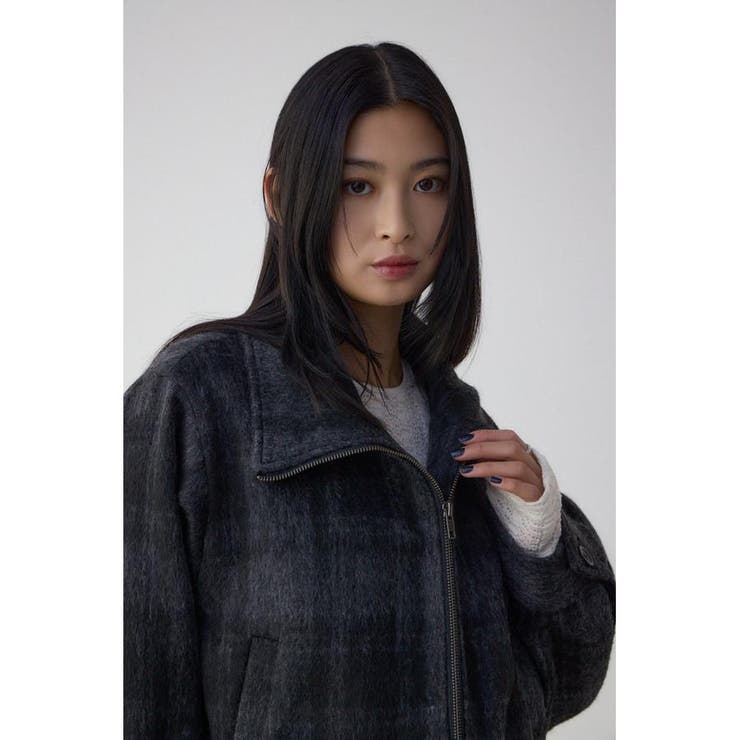 シャギースタンドコート | AZUL BY MOUSSY | 詳細画像2 