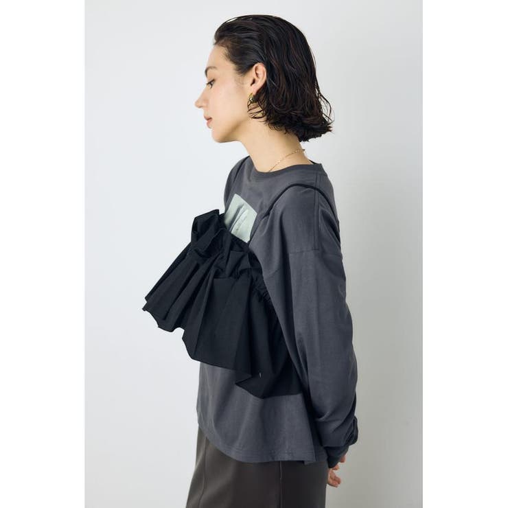 ギャザーフリルキャミソールビスチェ | AZUL BY MOUSSY | 詳細画像2 