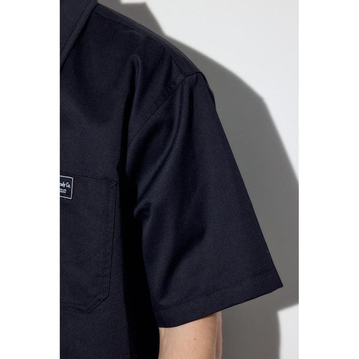 ハーフジップワークシャツ | AZUL BY MOUSSY | 詳細画像10 