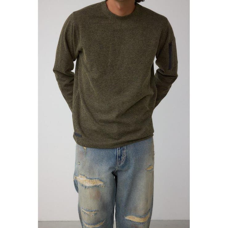 スリーブポケット長袖トップス | AZUL BY MOUSSY | 詳細画像23 