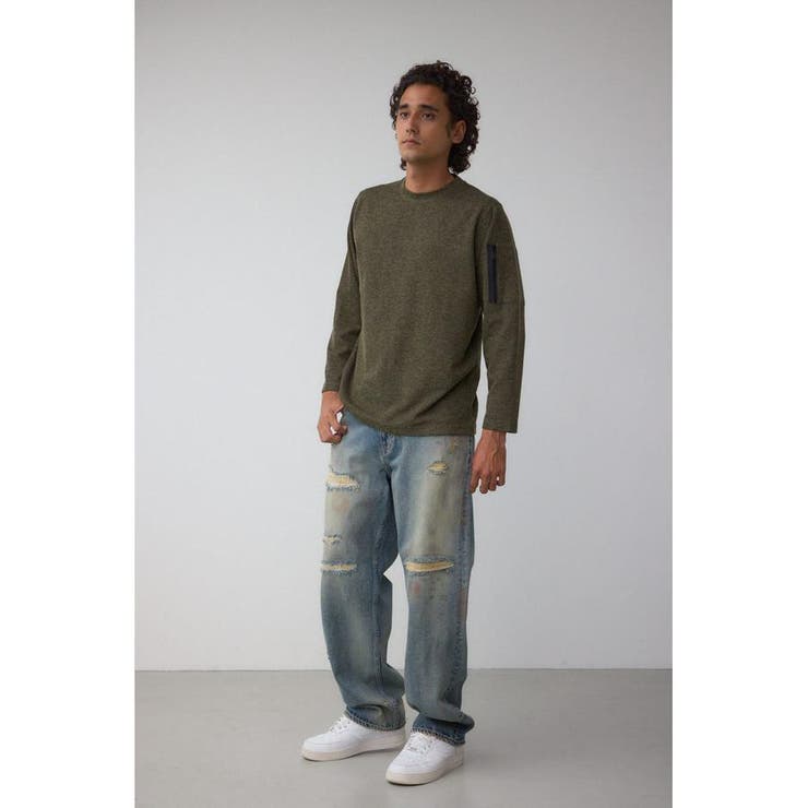 スリーブポケット長袖トップス | AZUL BY MOUSSY | 詳細画像26 