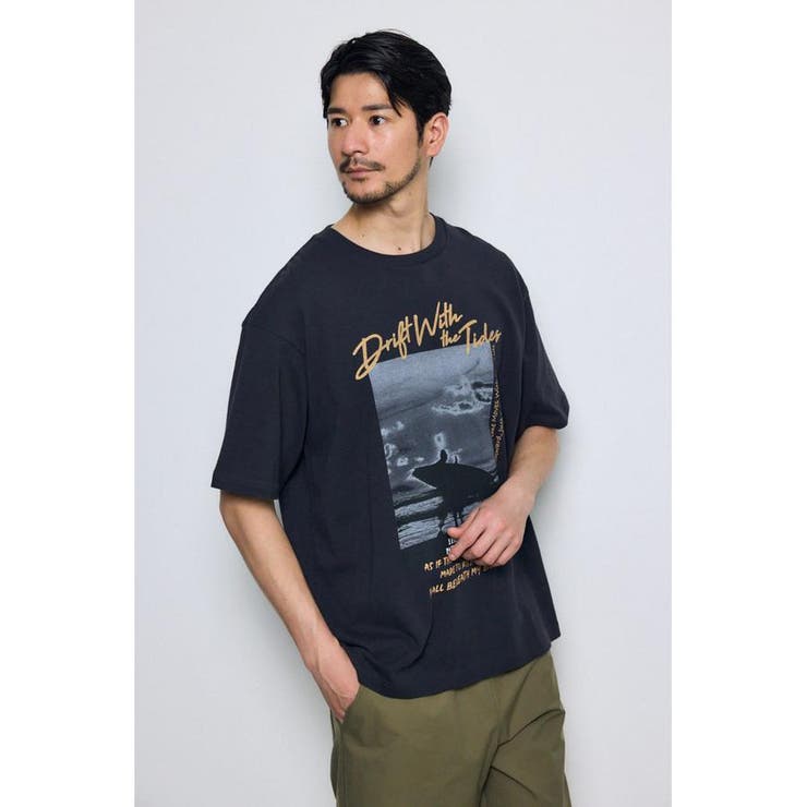 サーフフォトTシャツ | AZUL BY MOUSSY | 詳細画像14 