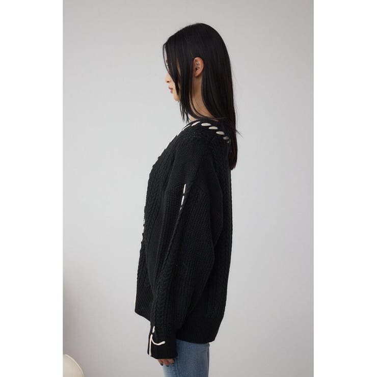 ステッチデザインカーディガン | AZUL BY MOUSSY | 詳細画像16 