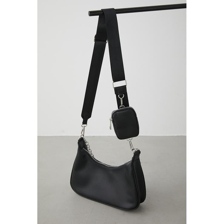 Azul by Moussy Crossbody Bag|アズールブラックバッグ