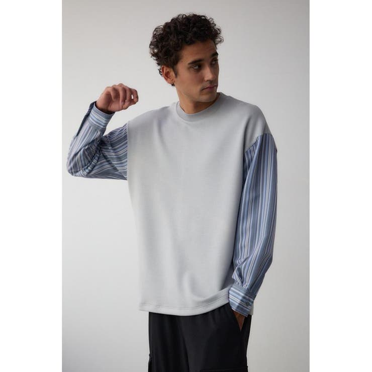 シャツレイヤードポンチトップス | AZUL BY MOUSSY | 詳細画像28 