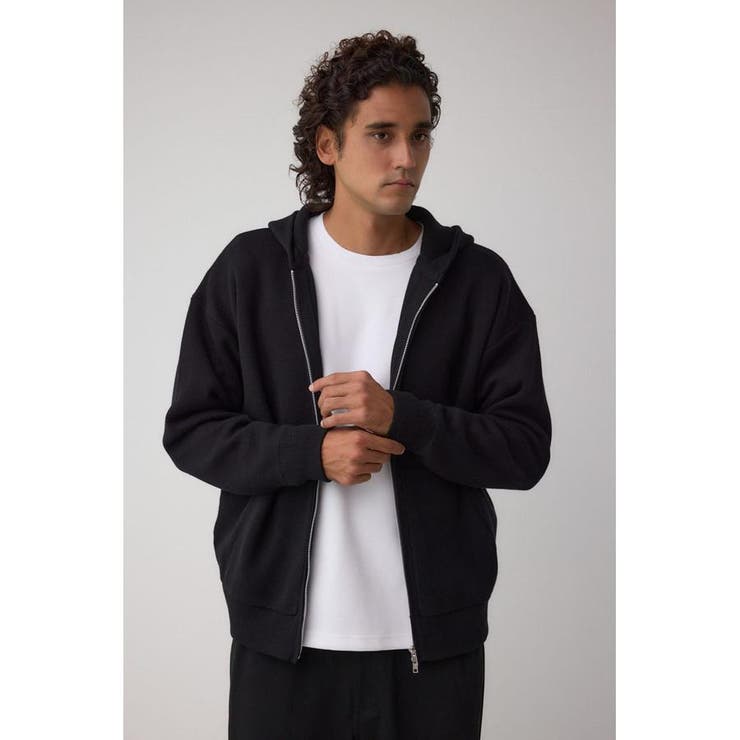 ニットジップアップパーカー | AZUL BY MOUSSY | 詳細画像3 